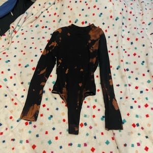 Bleached bodysuit